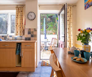 River View dining area looking over the river